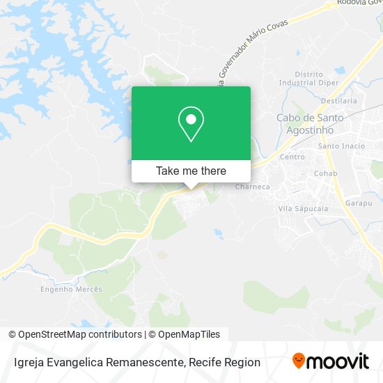 Igreja Evangelica Remanescente map