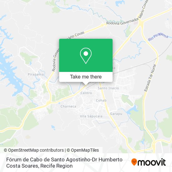 Fórum de Cabo de Santo Agostinho-Dr Humberto Costa Soares map