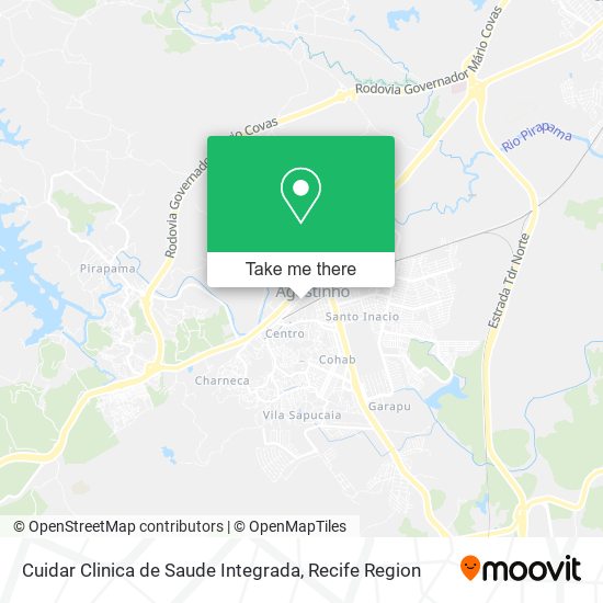 Cuidar Clinica de Saude Integrada map