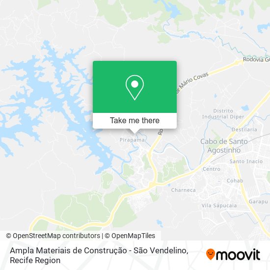 Ampla Materiais de Construção - São Vendelino map