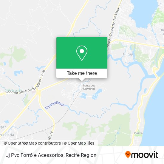 Jj Pvc Forró e Acessorios map