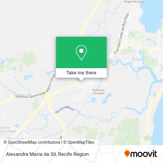 Alexandra Maria da Sil map