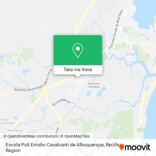 Escola Poli Emidio Cavalcanti de Albuquerque map