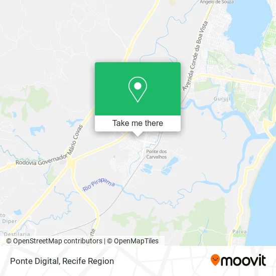 Ponte Digital map