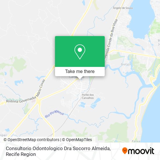 Consultorio Odontologico Dra Socorro Almeida map