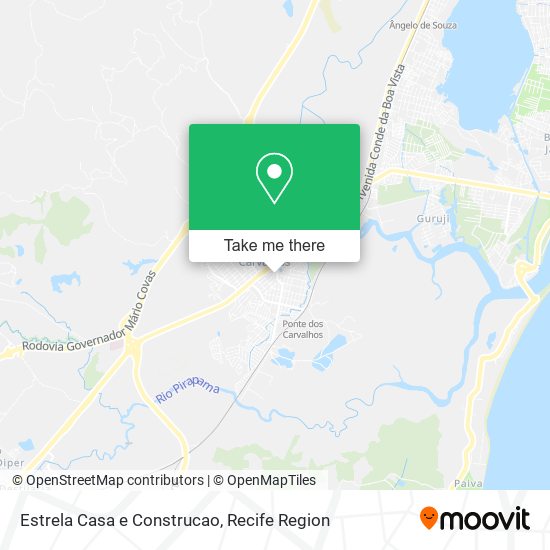 Estrela Casa e Construcao map