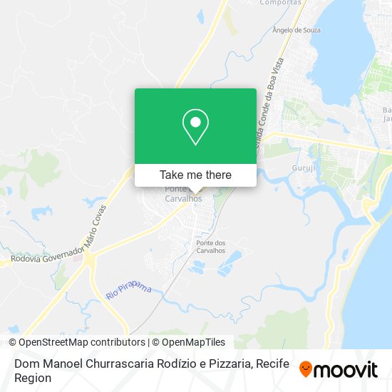 Dom Manoel Churrascaria Rodízio e Pizzaria map