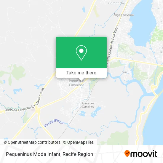 Pequeninus Moda Infant map