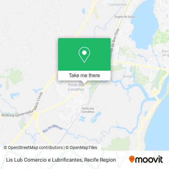 Lis Lub Comercio e Lubrificantes map