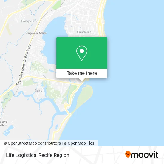 Life Logistica map