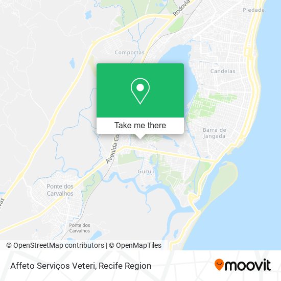 Affeto Serviços Veteri map