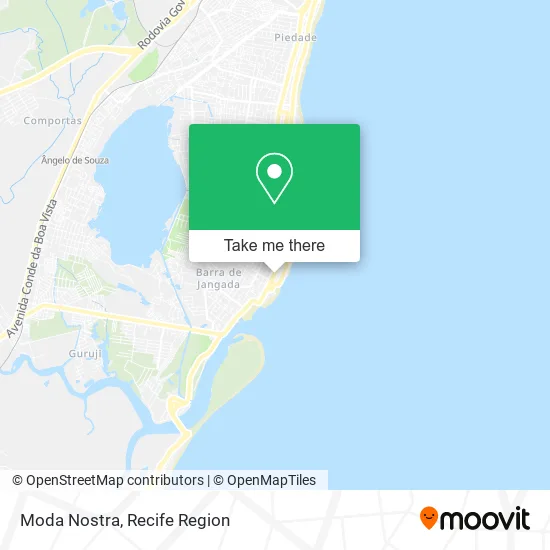 Moda Nostra map