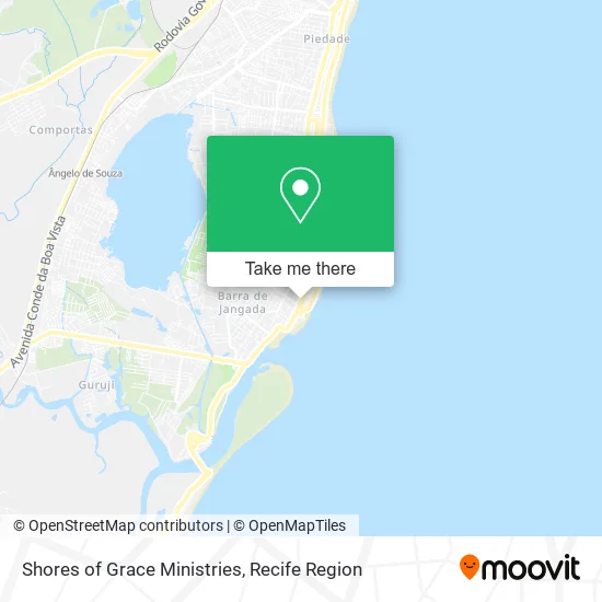 Shores of Grace Ministries map