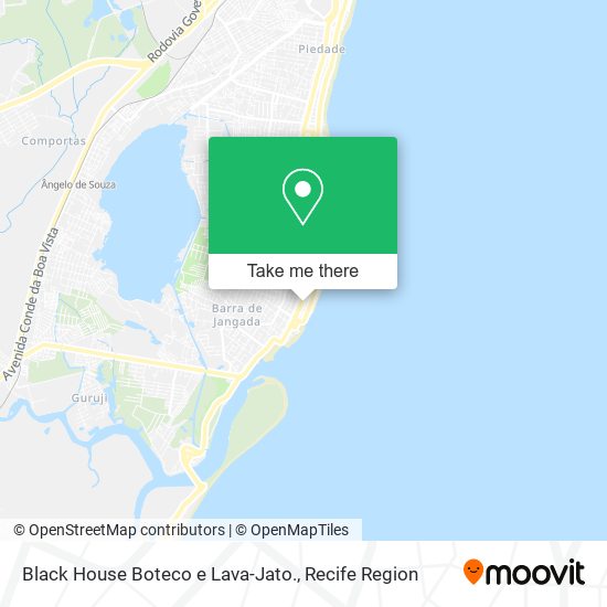 Black House Boteco e Lava-Jato. map