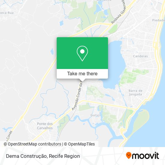 Dema Construção map