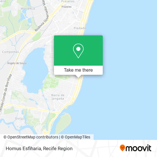 Homus Esfiharia map
