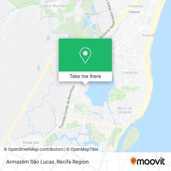 Armazém São Lucas map