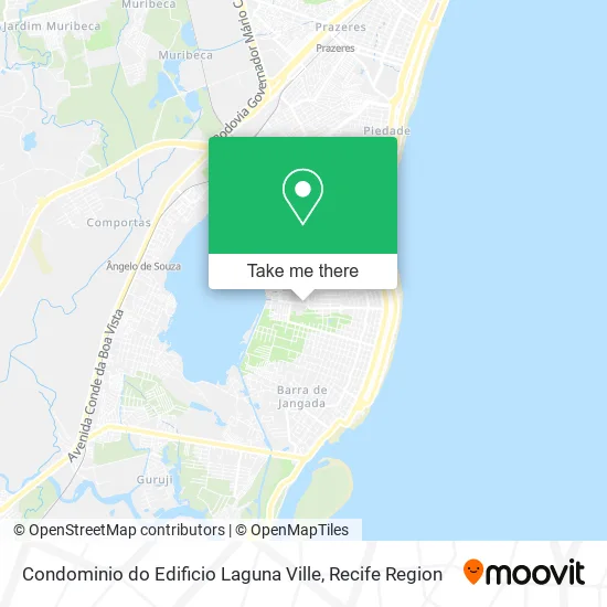 Condominio do Edificio Laguna Ville map