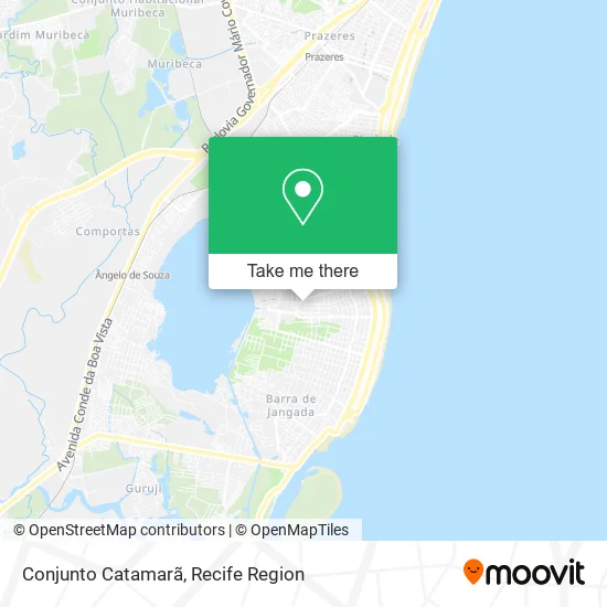 Conjunto Catamarã map