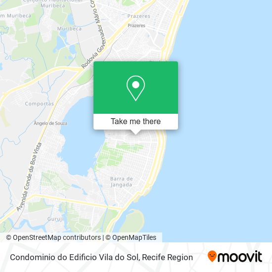 Condominio do Edificio Vila do Sol map