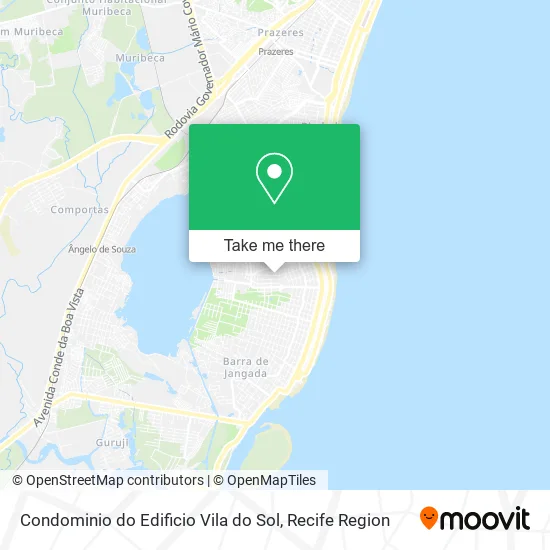 Condominio do Edificio Vila do Sol map