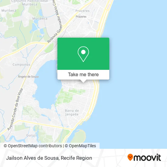 Jailson Alves de Sousa map