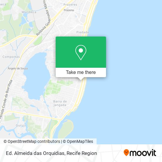 Ed. Almeida das Orquídias map