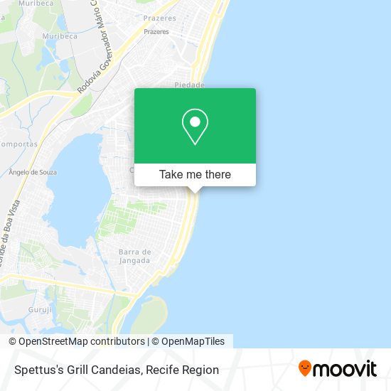 Spettus's Grill Candeias map