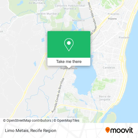 Limo Metais map