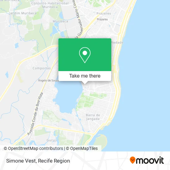 Simone Vest map