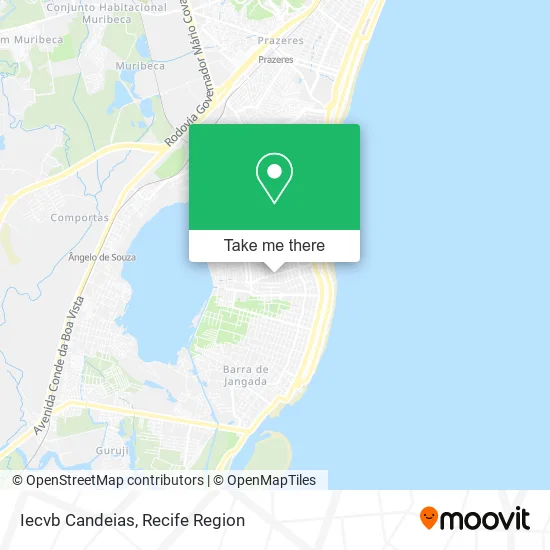 Iecvb Candeias map