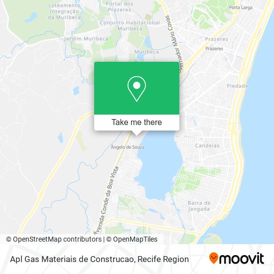 Apl Gas Materiais de Construcao map