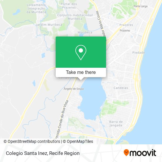 Colegio Santa Inez map