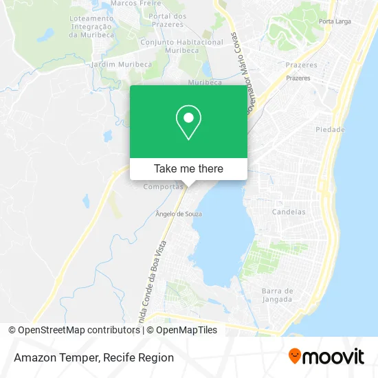 Amazon Temper map