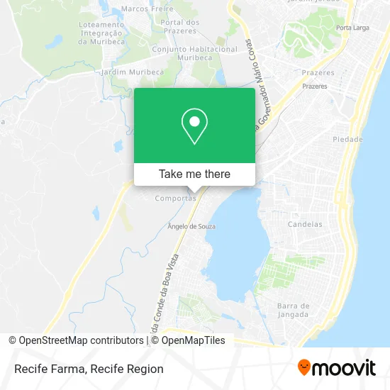 Recife Farma map