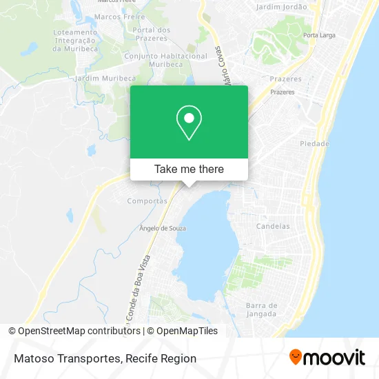 Matoso Transportes map