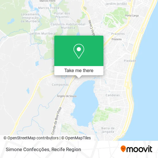 Simone Confecções map