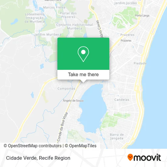 Cidade Verde map