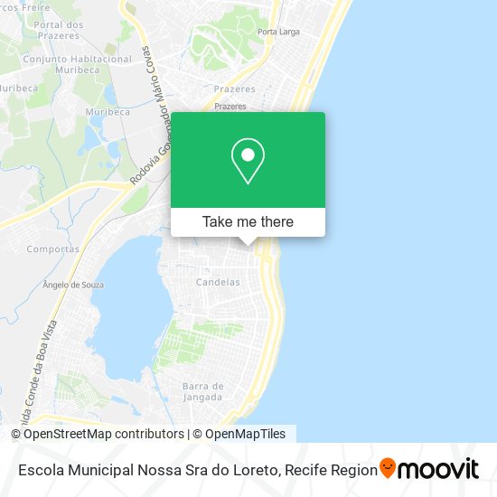 Escola Municipal Nossa Sra do Loreto map
