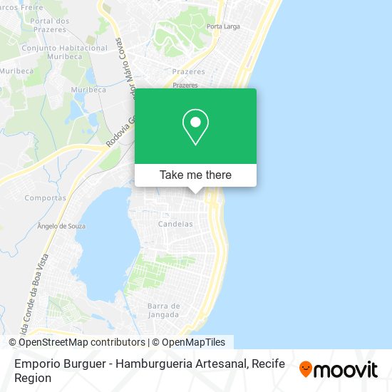 Emporio Burguer - Hamburgueria Artesanal map