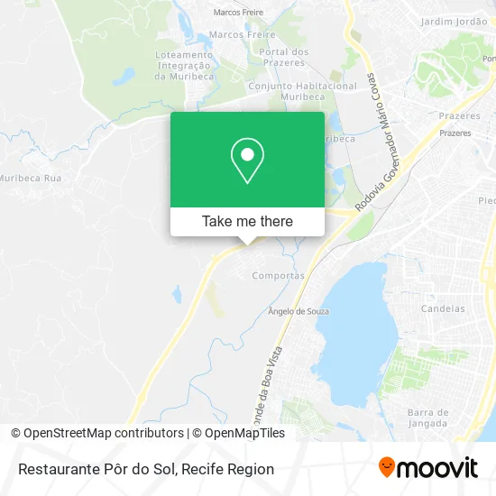 Restaurante Pôr do Sol map