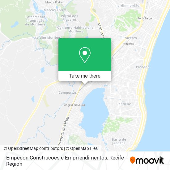 Empecon Construcoes e Emprrendimentos map