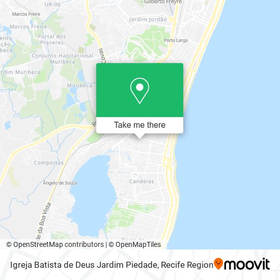 Igreja Batista de Deus Jardim Piedade map