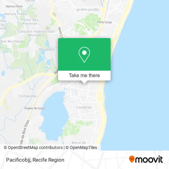 Pacificobjj map