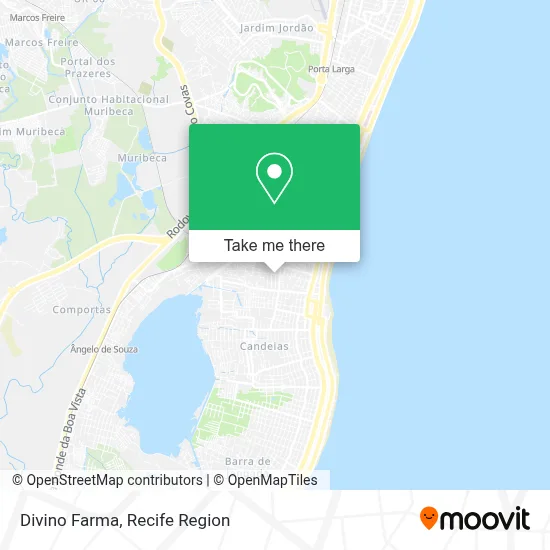 Divino Farma map