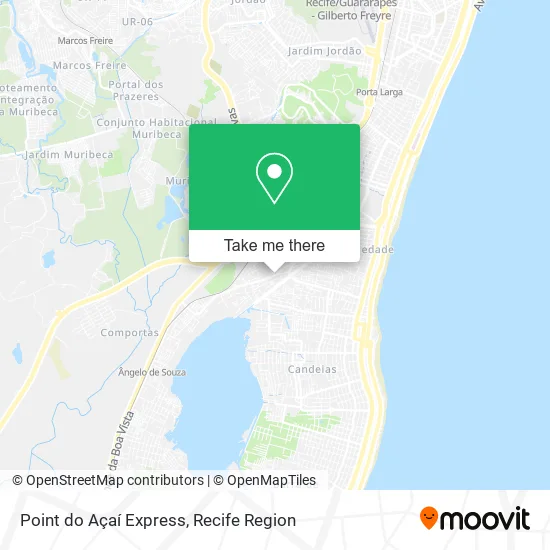 Point do Açaí Express map