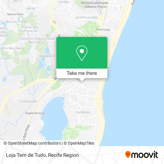 Loja Tem de Tudo map