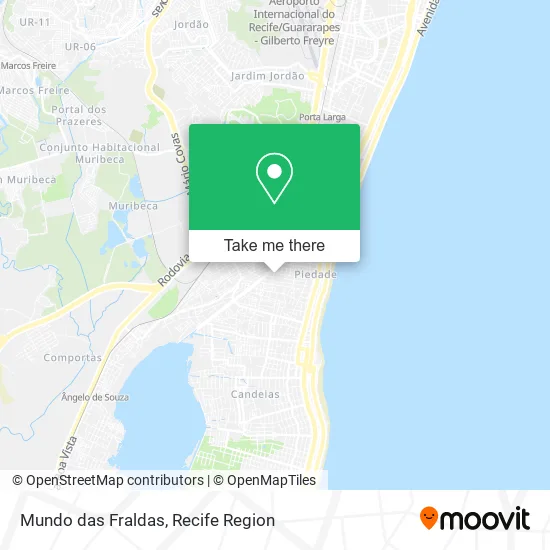 Mundo das Fraldas map