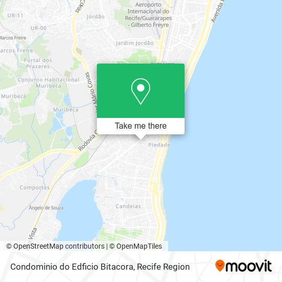 Condominio do Edficio Bitacora map