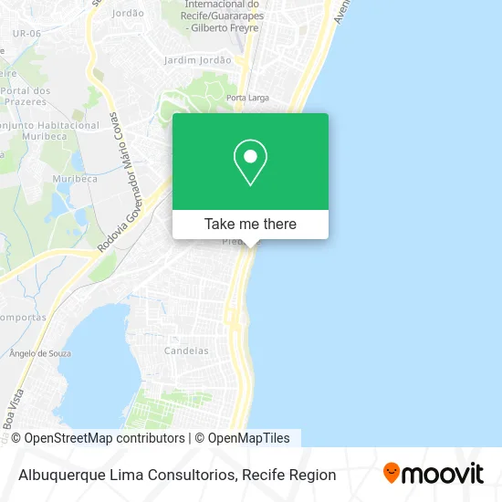 Albuquerque Lima Consultorios map